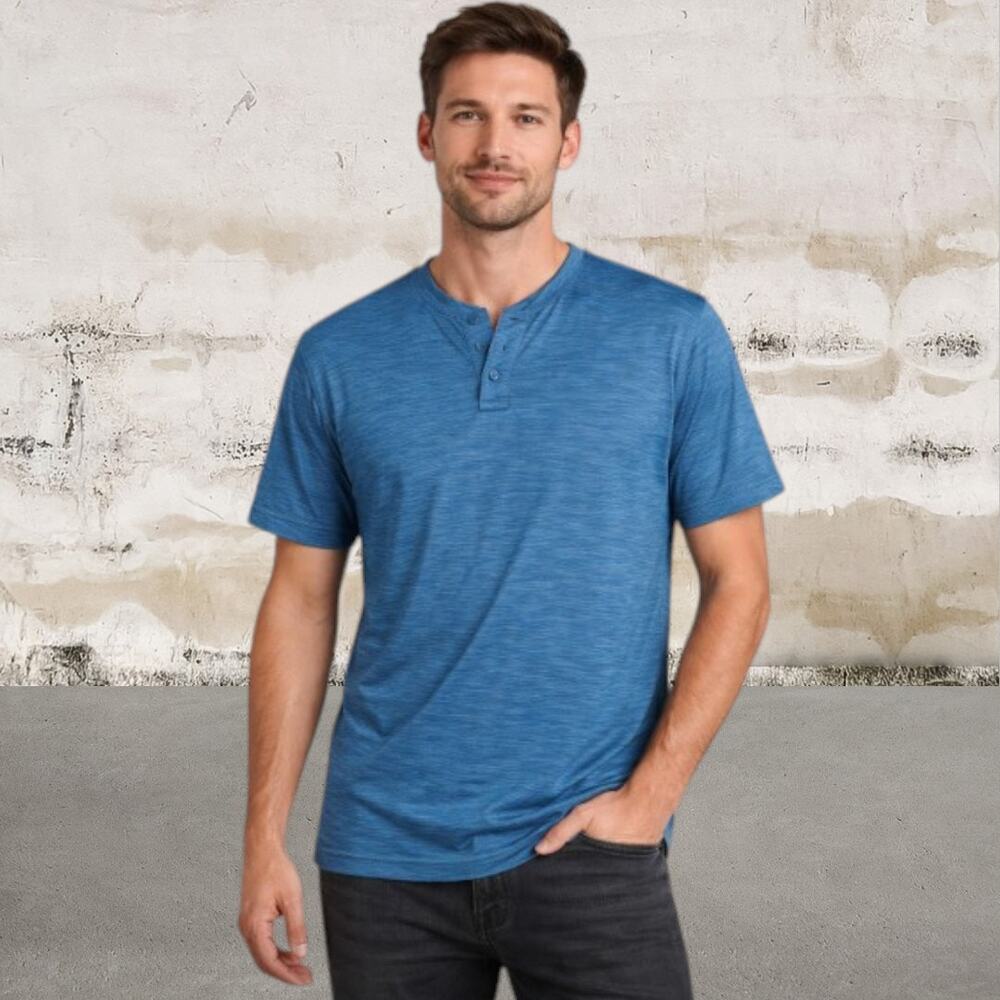 Liberty Pro NWOT Men’s Active Quick Dry Casual Shirt Blue Size Medium